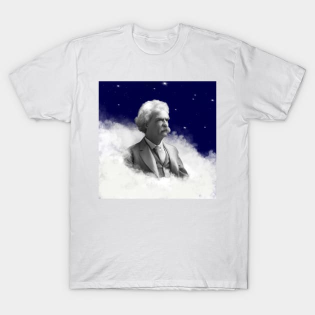 Mark Twain T-Shirt by zmudart